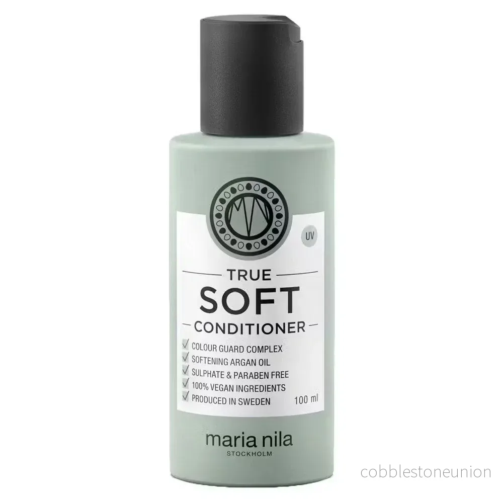 Maria Nila, True Soft, Djurförsöksfri, Hårbalsam, För återfuktning, 100 ml Maria Nila, True Soft, Djurförsöksfri, Hårbalsam, För återfuktning, 100 ml
