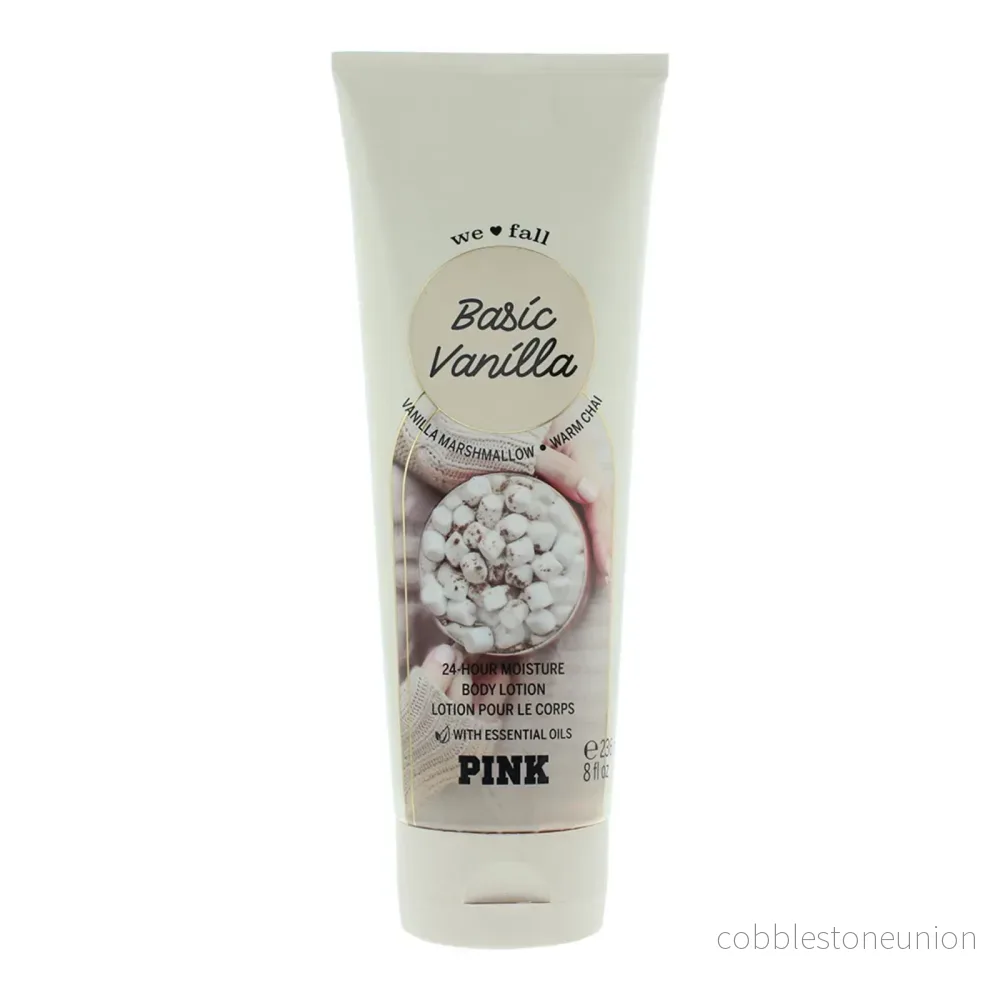 Victoria’s Secret, Pink Basic Vanilla, Fuktighetsbevarande, Kroppslotion, 236 ml Victoria’s Secret, Pink Basic Vanilla, Fuktighetsbevarande, Kroppslotion, 236 ml