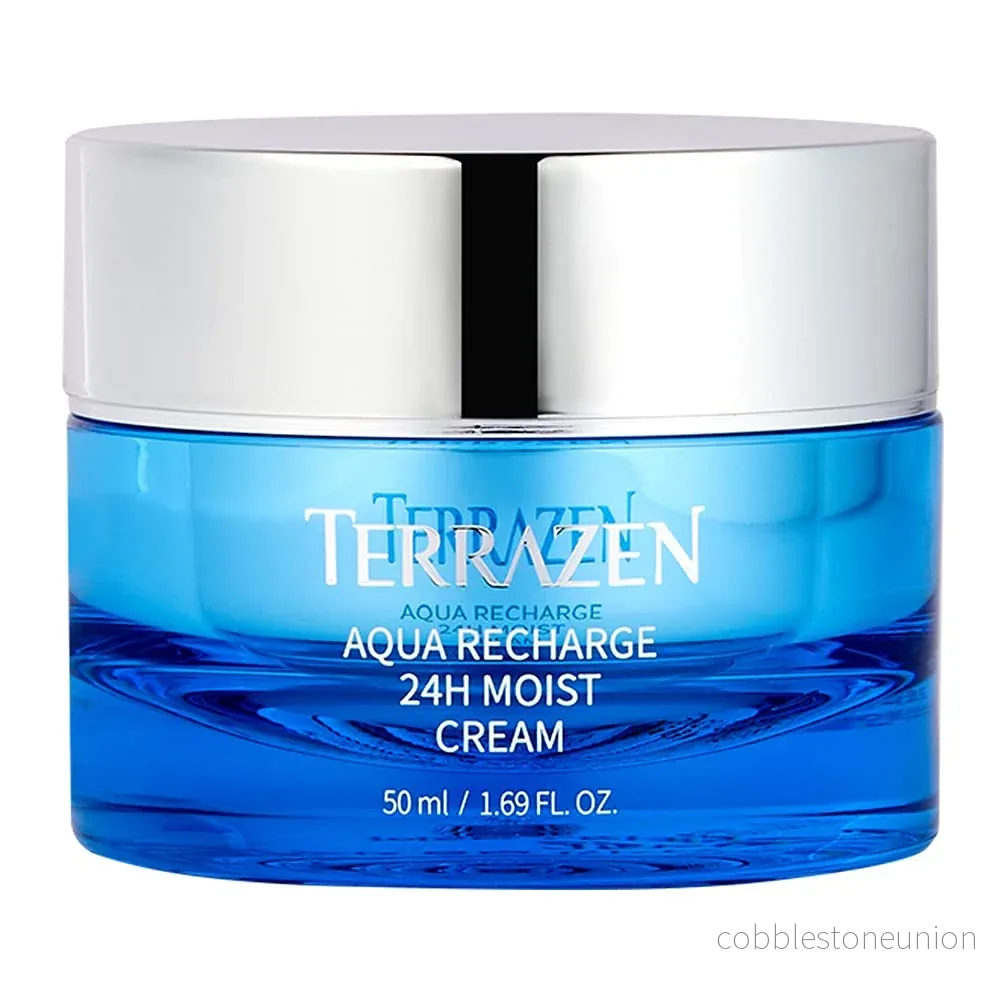 Terrazen, Aqua Recharge, 24-timmars återfuktning, Vattenkräm, Ansikte, 50 ml Terrazen, Aqua Recharge, 24-timmars återfuktning, Vattenkräm, Ansikte, 50 ml
