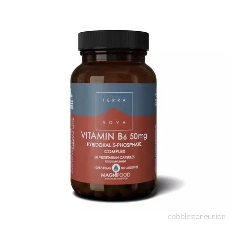 Terranova Vitamin B6 (P5-P) 50 mg Complex, 50 kapslar Terranova Vitamin B6 (P5-P) 50 mg Complex, 50 kapslar