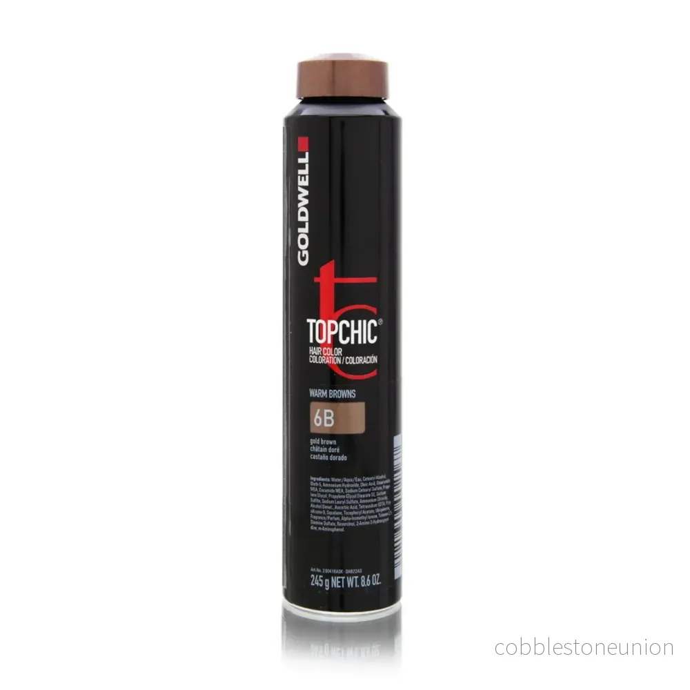 Goldwell, TopChic, Permanent Hair Color, 6B Gold Brown, 250 ml Goldwell, TopChic, Permanent Hair Color, 6B Gold Brown, 250 ml