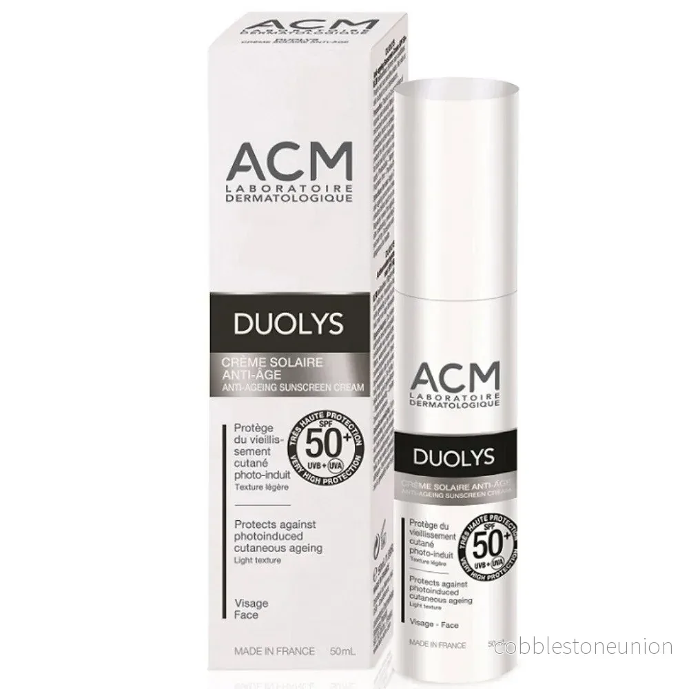 Laboratoire ACM, Duolys, Anti-aging, Solkräm, För ansiktet, SPF 50+, 50 ml - Bild 2