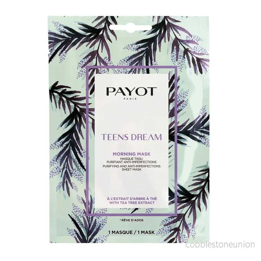 Payot, Teens Dream, White Tea Extract, Purifying, Face Mask, For the Face, Morning, 19 g Payot, Teens Dream, White Tea Extract, Purifying, Face Mask, For the Face, Morning, 19 g