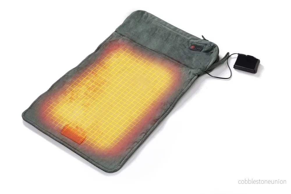 Värmedyna – uppvärmd dyna 50 x 30 cm | USB - Svart & Grön - Bild 2