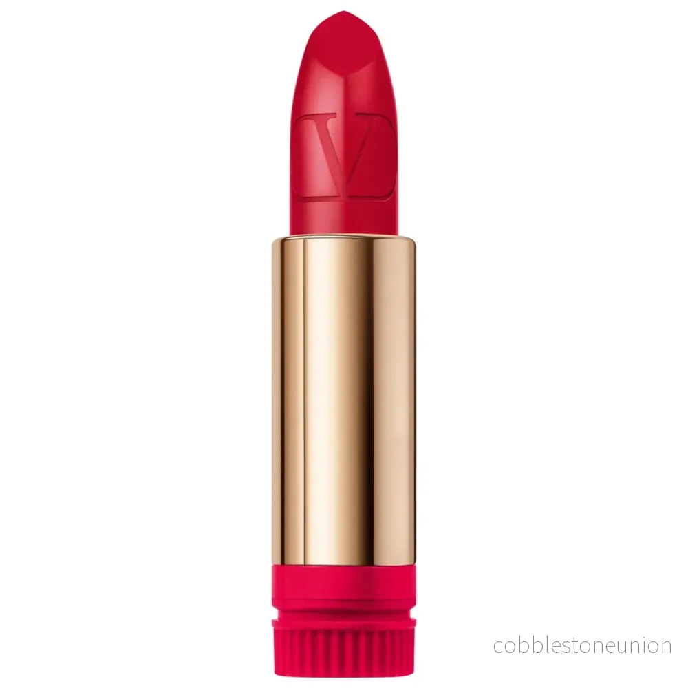 Valentino, Rosso, Satinfinish, Krämigt läppstift, 22R, Refill, 3,5 g