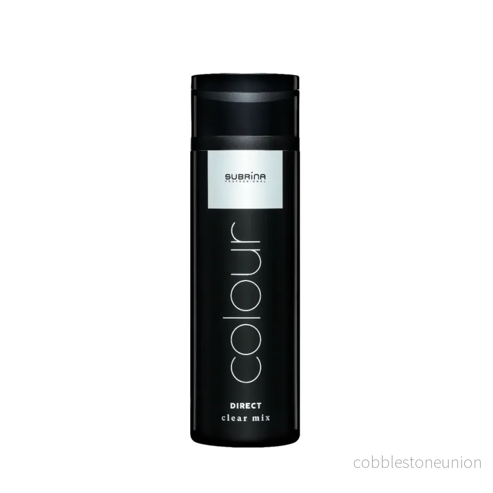 Subrina Professional, Direct Colour, Utan oxidationsmedel och ammoniakfri, Hårfärgningsgel, Direct Clear Mix, 200 ml