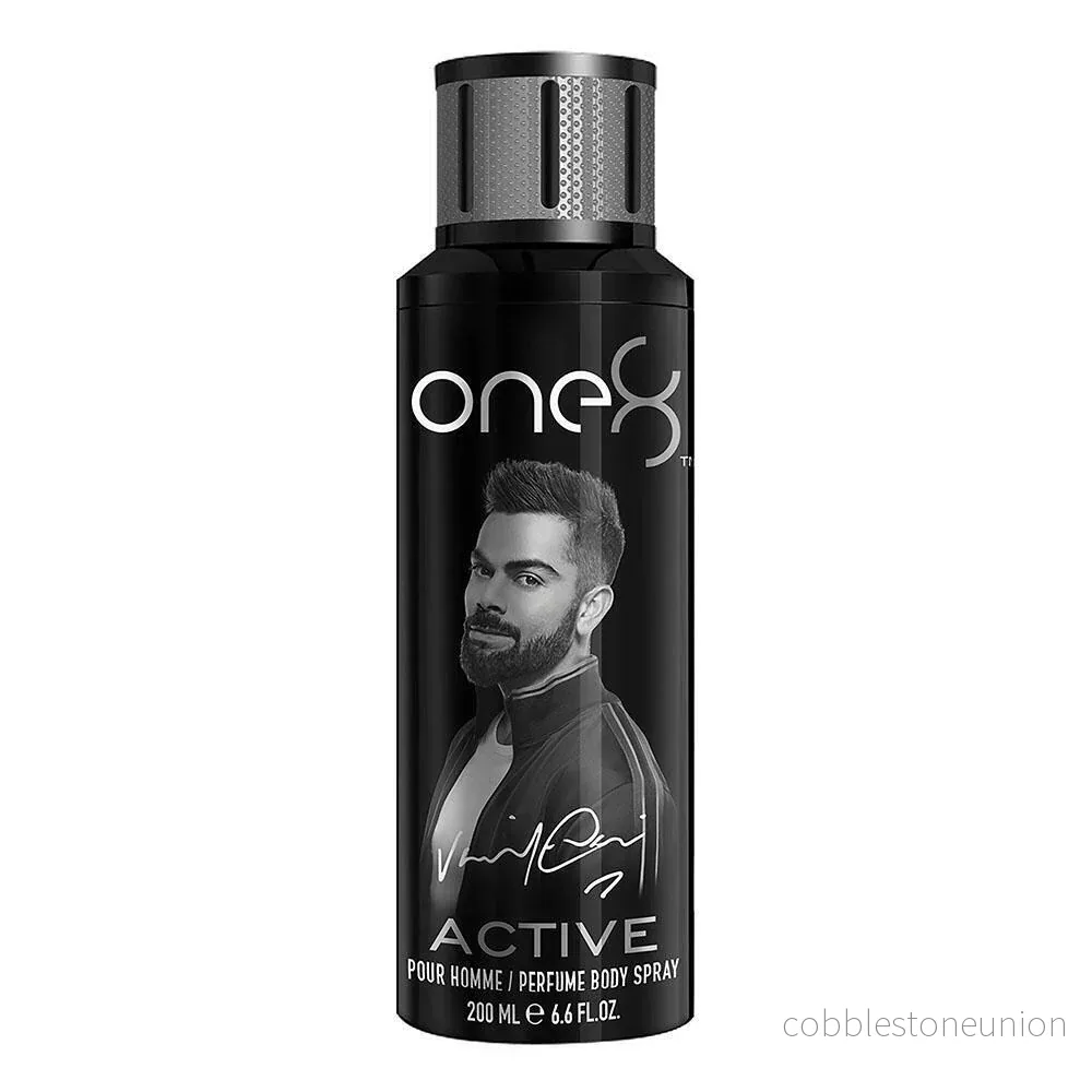 One 8, Active, Deodorantspray, För män, 200 ml