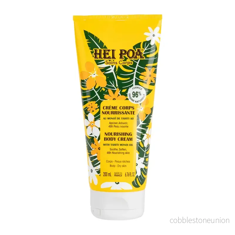 Hei Poa, Monoi De Tahiti, Nourishing, Body Cream, 200 ml Hei Poa, Monoi De Tahiti, Nourishing, Body Cream, 200 ml