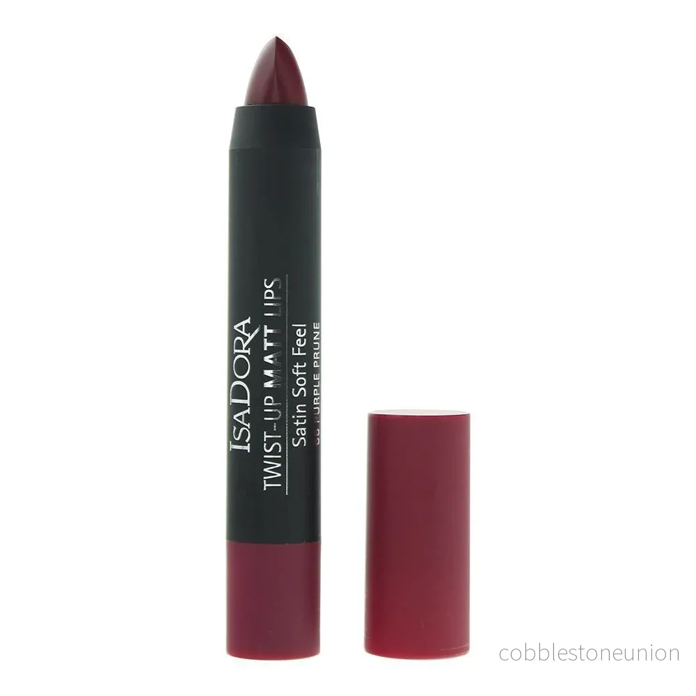 IsaDora, Twist-Up, Matt läppstift, Krämigt läppstift, 66, Purple Prune, 3.3 g IsaDora, Twist-Up, Matt läppstift, Krämigt läppstift, 66, Purple Prune, 3.3 g