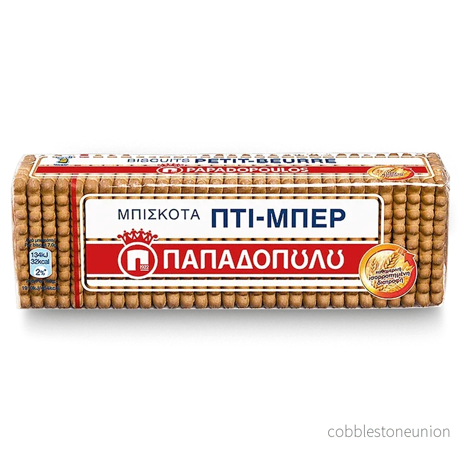 Petit-Beurre kex  225g  Papadopoulos
