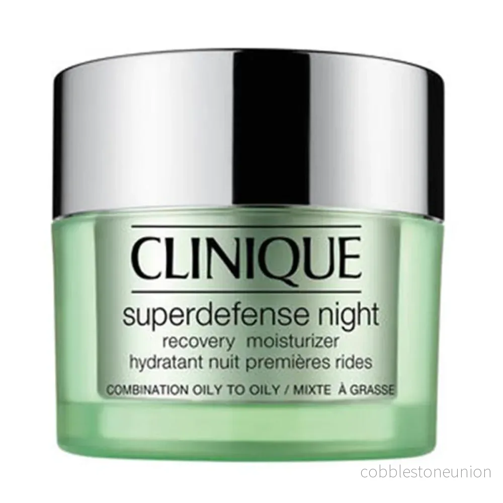 Clinique, Superdefense Night, Fragrance Free, Moisturizer, Night, Cream, For the face, 50 ml