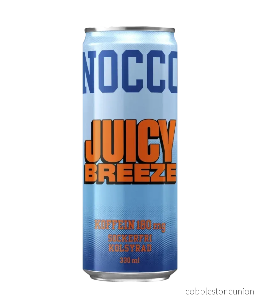 Nocco Juicy Breeze 33cl burk 24-pack Nocco Juicy Breeze 33cl burk 24-pack