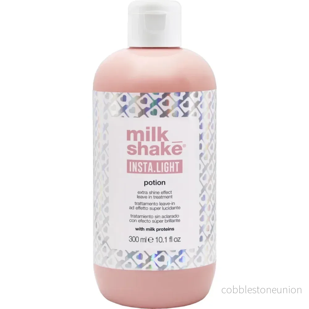 Milk Shake, Insta Light Potion, Mjölkproteiner, Leave-in krämbehandling för hår, För glans, 300 ml