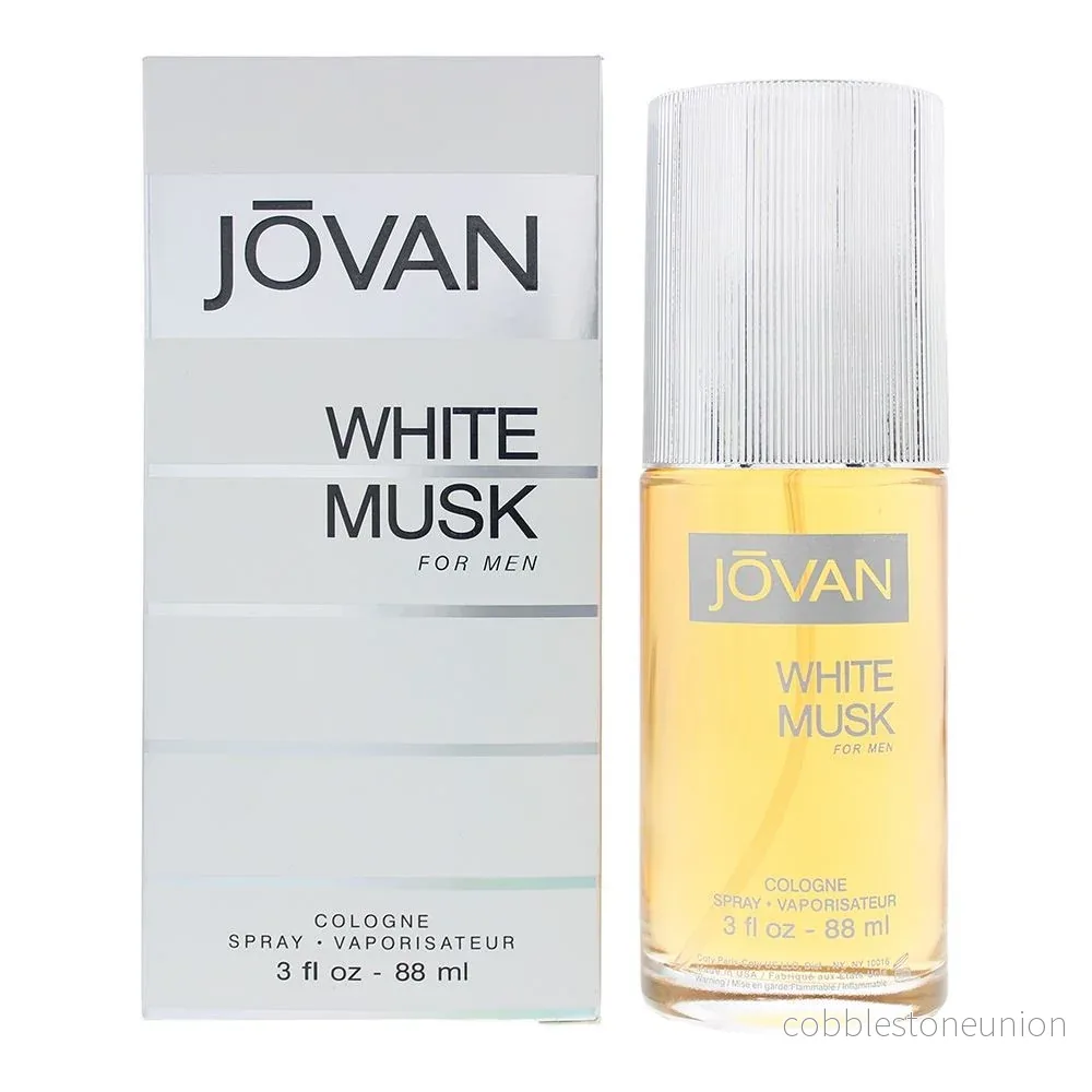 Jovan, White Musk, Eau de Cologne, För män, 88 ml - Bild 2