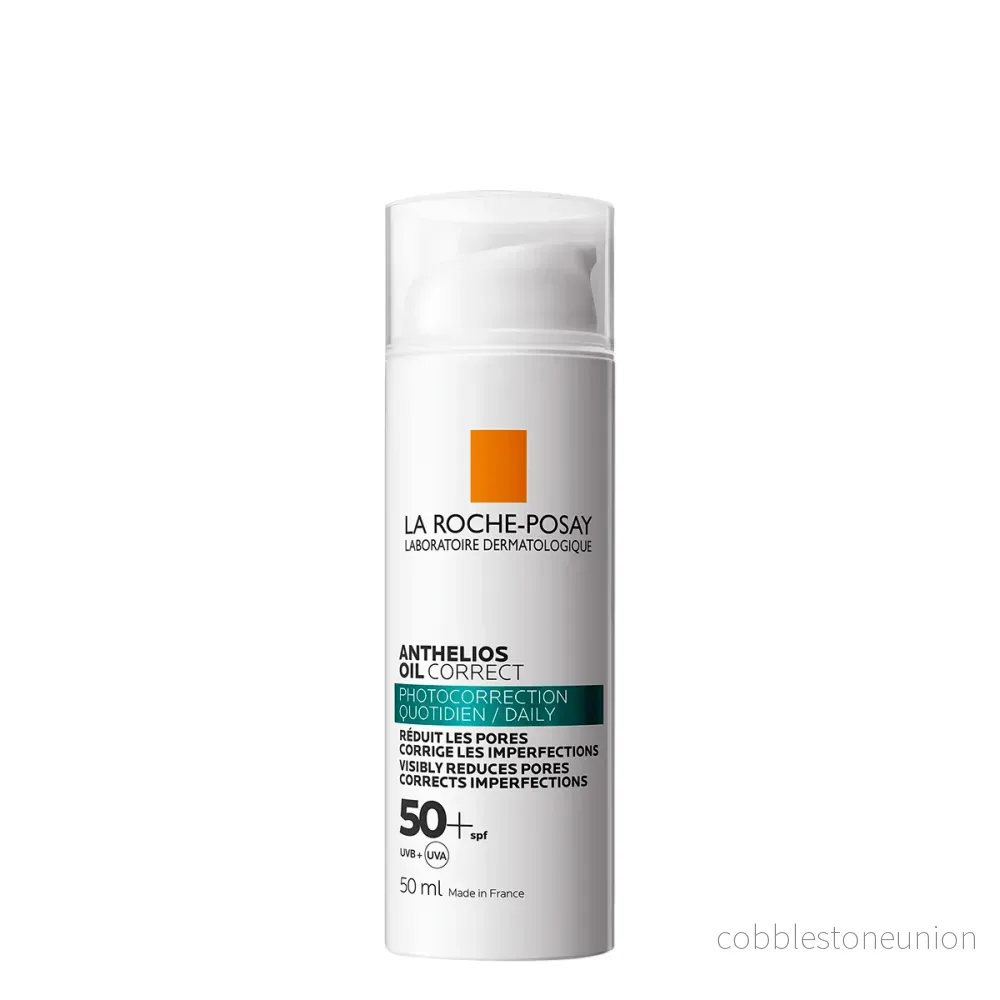 La Roche-Posay, Anthelios Oil Correct, Corrects Imperfections, Gelkräm, SPF 50+, 50 ml La Roche-Posay, Anthelios Oil Correct, Corrects Imperfections, Gelkräm, SPF 50+, 50 ml