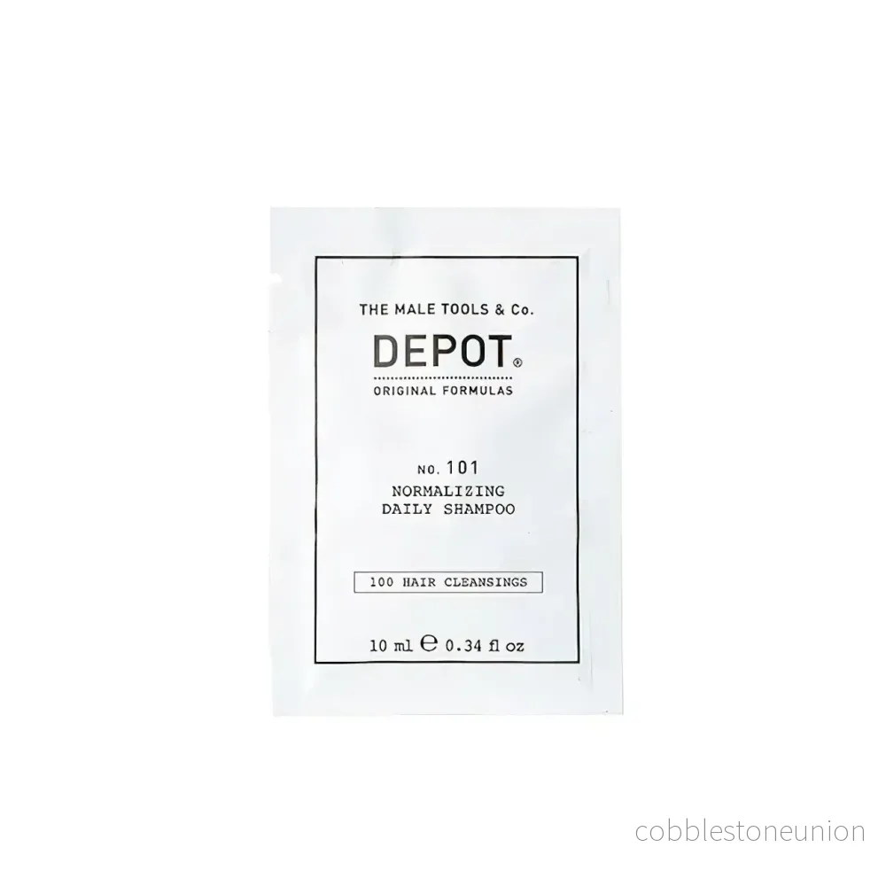 Depot, 100 Hair Cleansing No. 101, Botanical Complex, Hårrengöring, Normaliserande, 10 ml Depot, 100 Hair Cleansing No. 101, Botanical Complex, Hårrengöring, Normaliserande, 10 ml