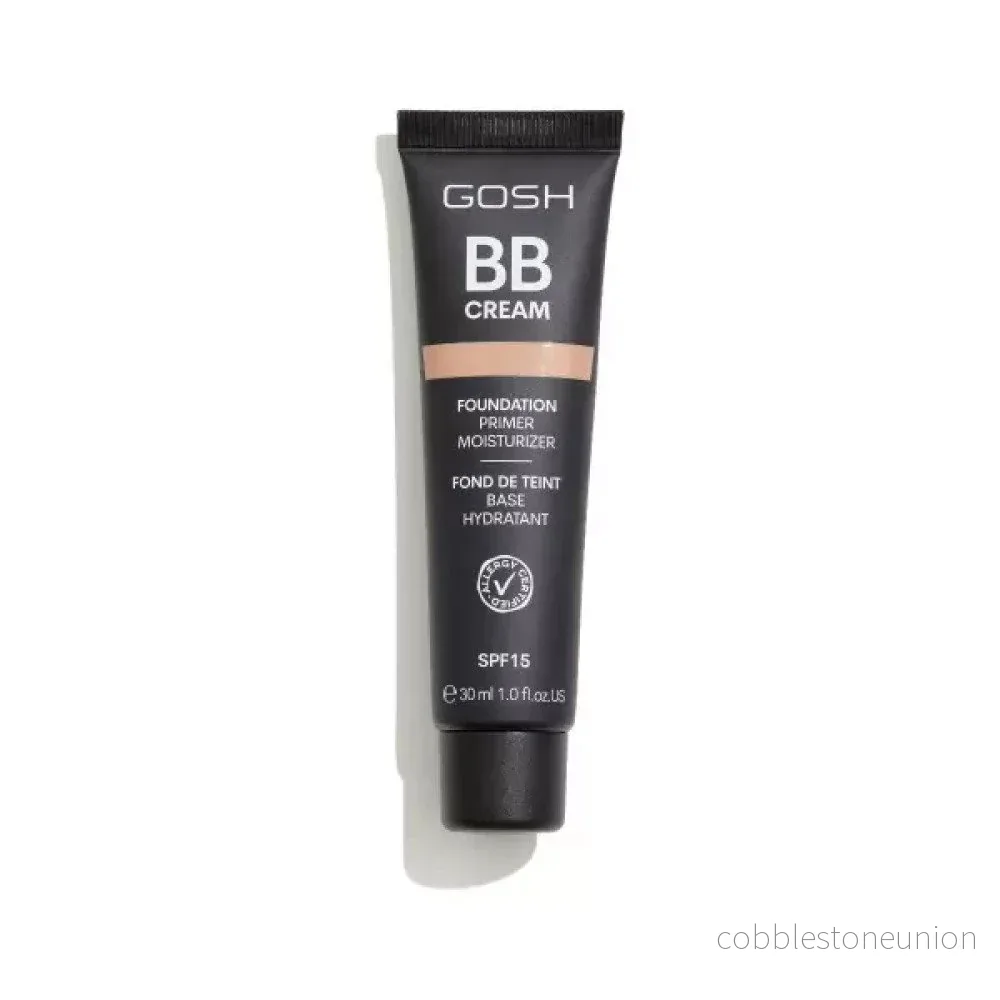 Gosh, Gosh, BB-kräm, 03, Varm beige, SPF 15, 30 ml