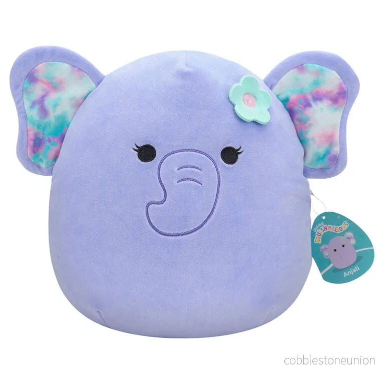 Squishmallow 19 Cm Anjali The Elephant Flower Squishmallow 19 Cm Anjali The Elephant Flower