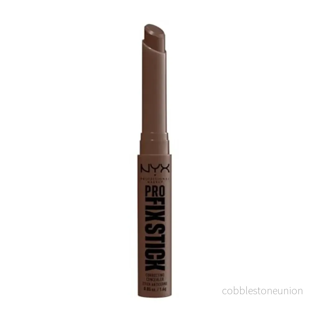 Nyx, Pro Fix Stick Correcting, Vegan, Korrigera, Dölja, Ljusa upp, Korrektionspenna, 17, Deep Walnut, 1,6 g