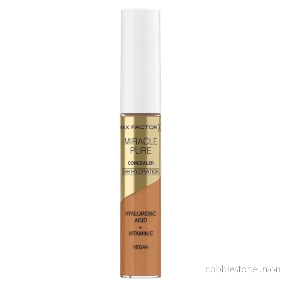 Max Factor, Miracle Pure, Vegan, Fuktighetsgivande, Flytande concealer, 7, 07, 7,8 ml