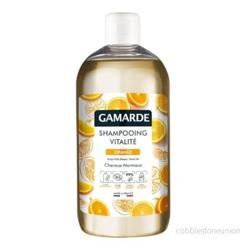 Gamarde, Bio, Apelsin, Hårshampo, Revitalisering, 500 ml Gamarde, Bio, Apelsin, Hårshampo, Revitalisering, 500 ml