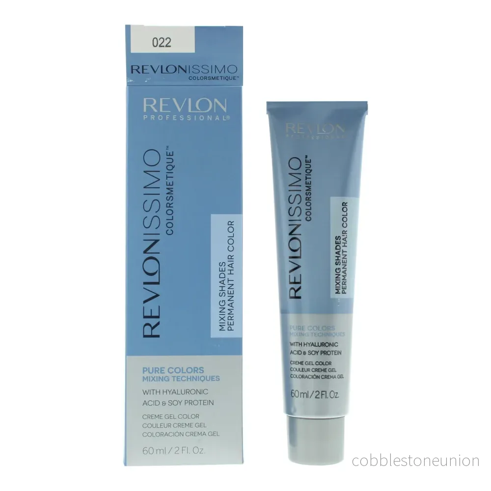 Revlon, Revlonissimo Colorsmetique, Hyaluronsyra, Permanent hårfärg, 022 Iridescent, 60 ml - Bild 3