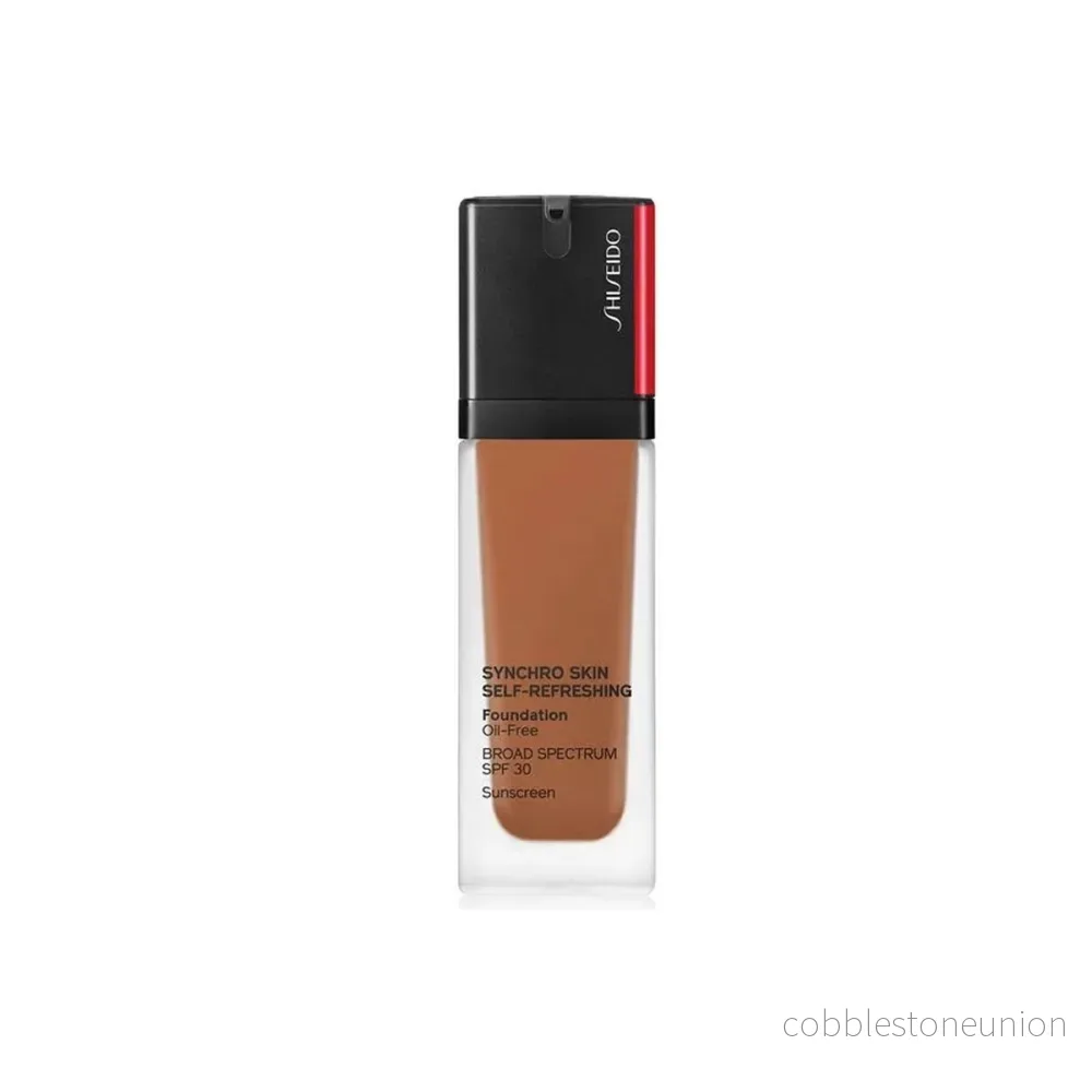 Shiseido, Synchro Skin Self-Refreshing, Oil-Free, Flytande foundation, 450, Copper, SPF 30, 30 ml Shiseido, Synchro Skin Self-Refreshing, Oil-Free, Flytande foundation, 450, Copper, SPF 30, 30 ml