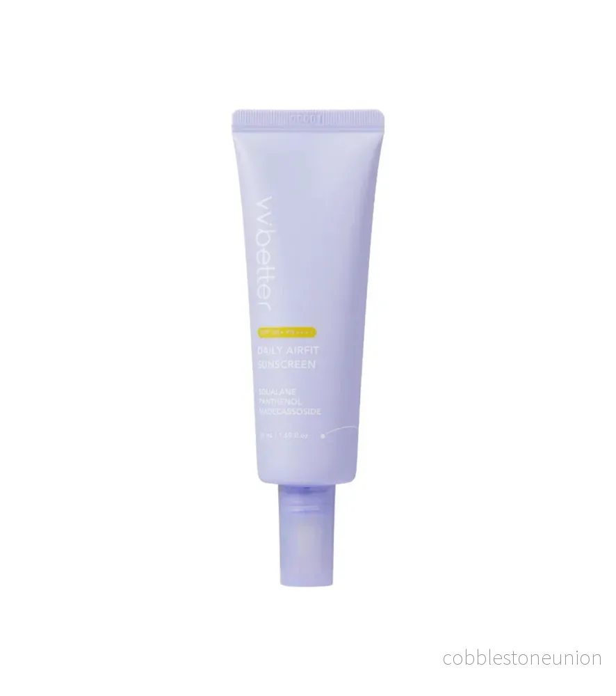 VV Better, Daily Airfit, UV-skydd, Solkräm, För ansiktet, SPF50+, 50 ml VV Better, Daily Airfit, UV-skydd, Solkräm, För ansiktet, SPF50+, 50 ml