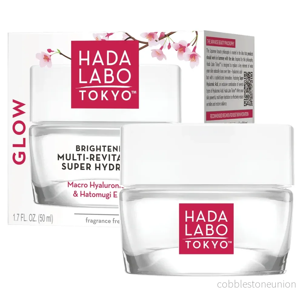 Hada Labo Tokyo, Glow, Hyaluronsyra, Uppljusande, Dag & Natt, Gelkräm, Ansikte, 50 ml - Bild 2