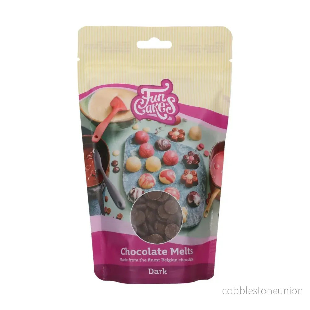 FunCakes Chocolate Melts - Mörk 350g