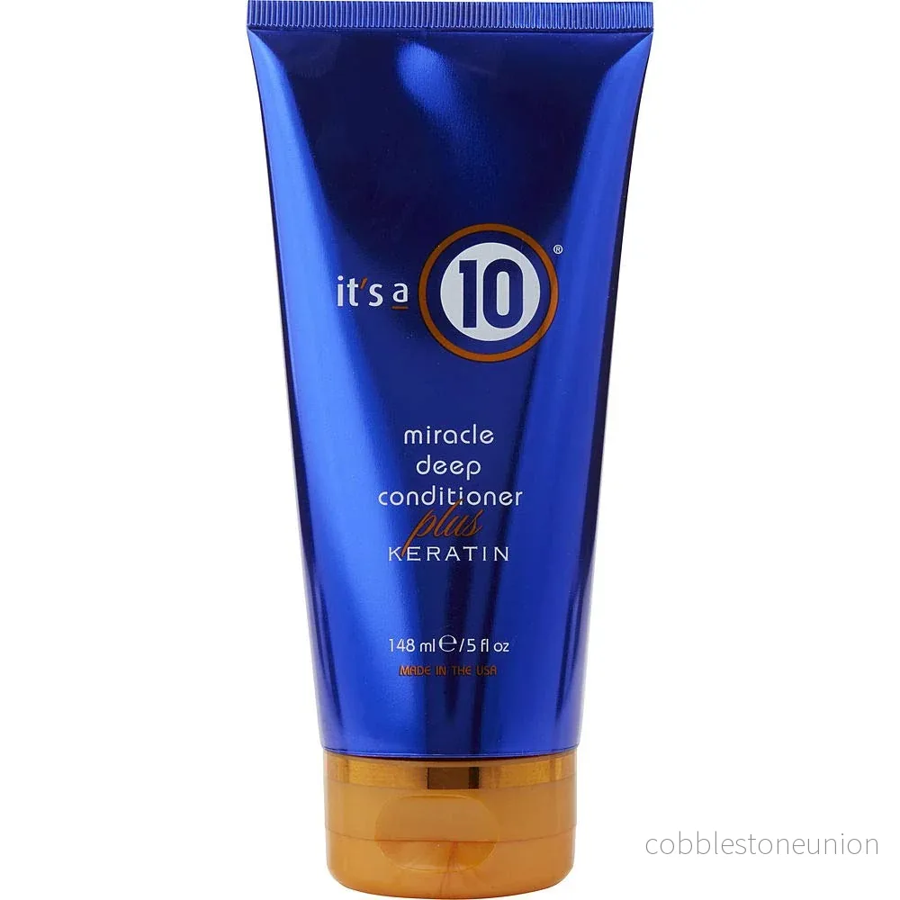 It’s a 10, Miracle Deep Plus Keratin, Hårbalsam, Mot friss, 148 ml It’s a 10, Miracle Deep Plus Keratin, Hårbalsam, Mot friss, 148 ml