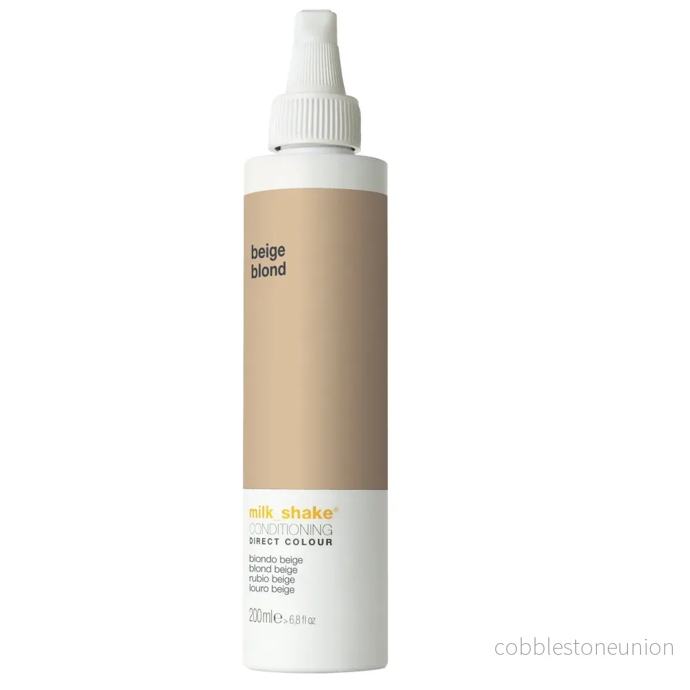 Milk Shake, Direct Colour, Ammonia-Free, Hair Colour Conditioner, Beige Blond, 200 ml