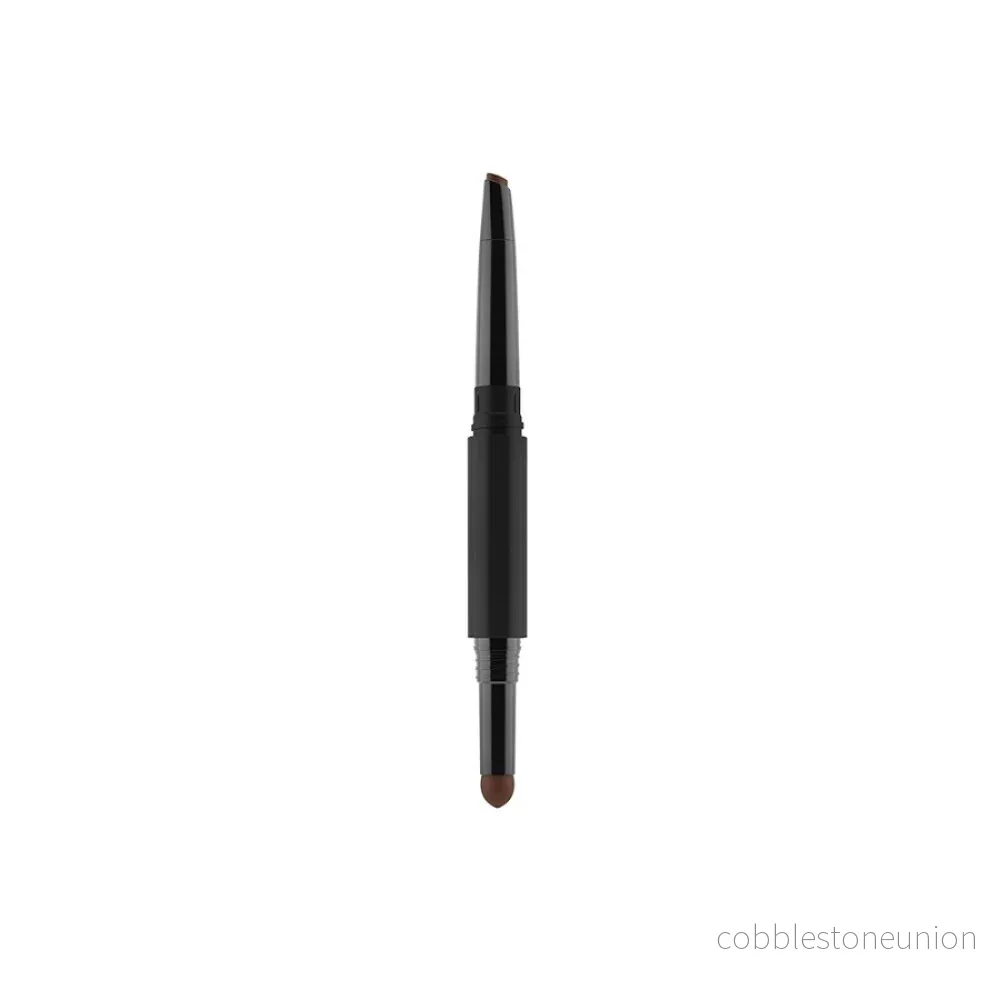 Gosh, Shape & Fill, Double, Eyebrow cream pencil, 001, Brown, 0.5 g