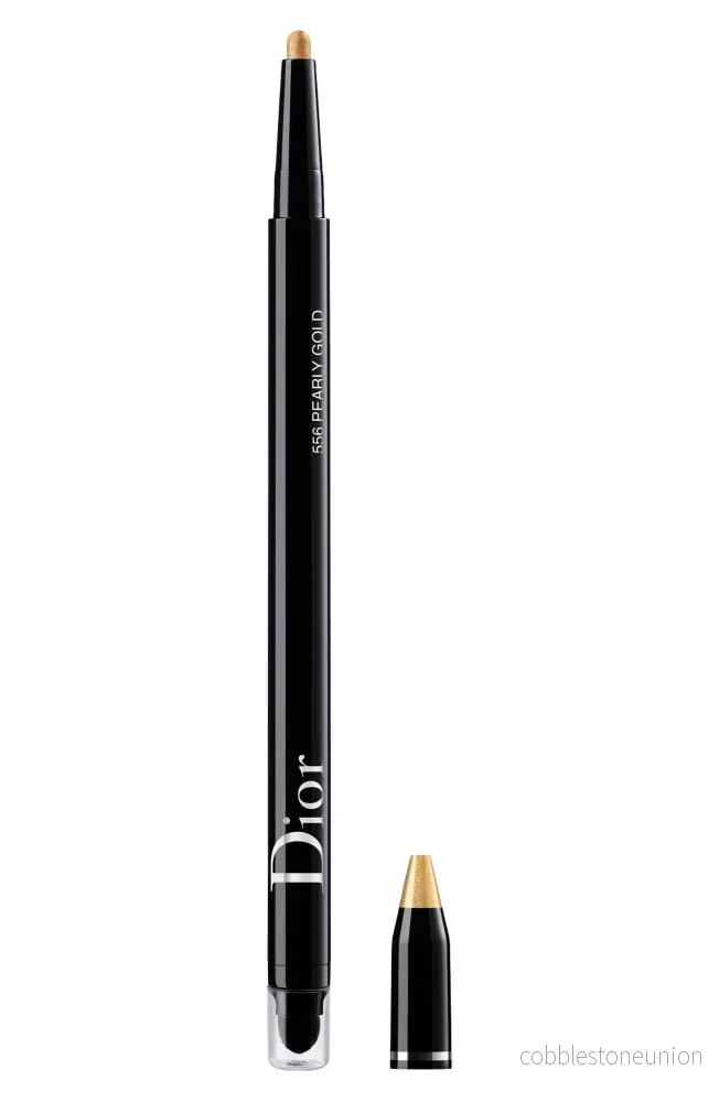 Christian Dior, Diorshow, Waterproof, Double-ended, Intense Colour, Liquid Eyeliner, 556, Gold, 0.2 g