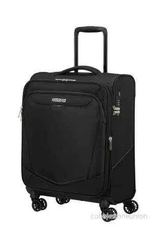 American Tourister Kabinväska Summerride exp 55 cm svart - Bild 2