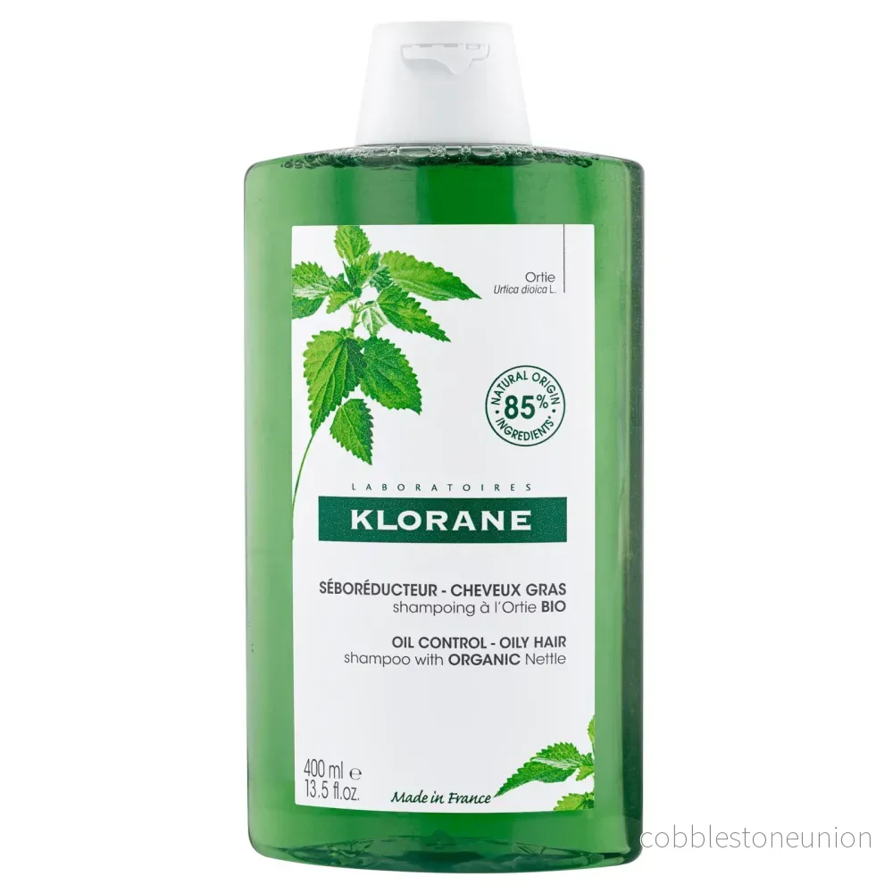 Klorane, Nässla, Schampo, Oljekontroll, 400 ml