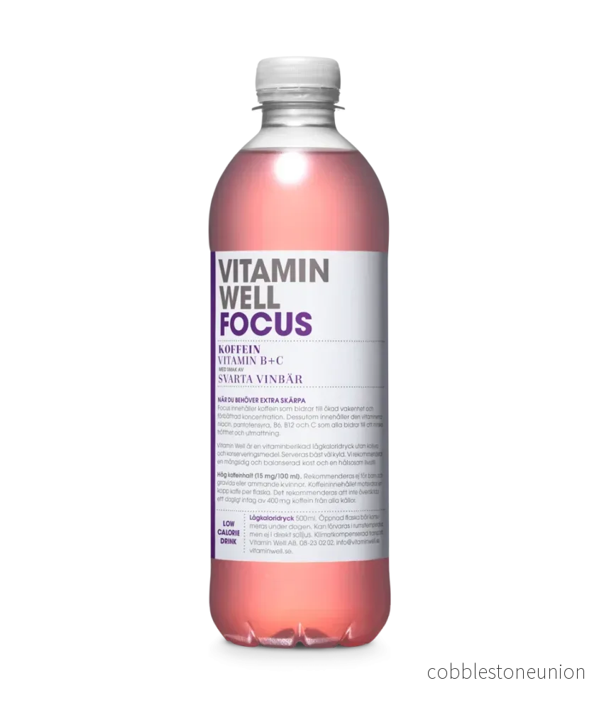 Vitamin Well Focus 50cl PET 12-pack