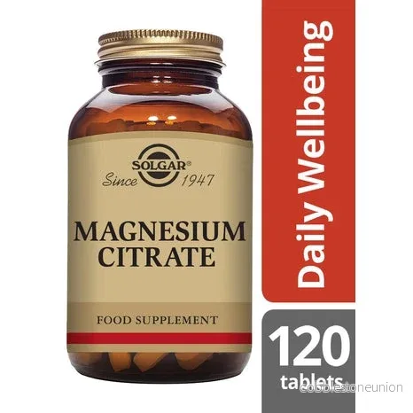 Solgar Magnesium Citrate, 120 tabletter - Bild 2