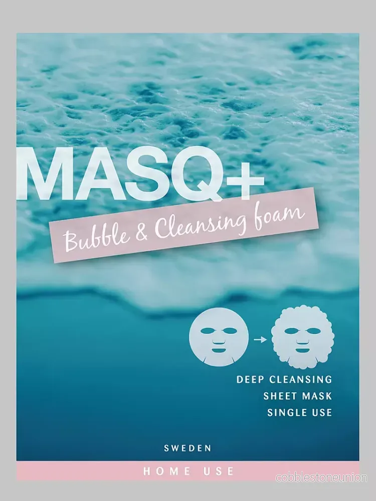 MASKQ+ BUBBLE & CLEANSING FOAM FACE MASK MASKQ+ BUBBLE & CLEANSING FOAM FACE MASK