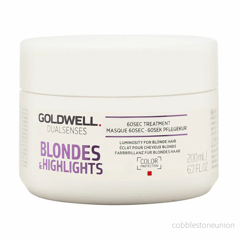 Goldwell, Dualsenses Blondes & Highlights, Hair Treatment Cream Mask, For color protection, 200 ml