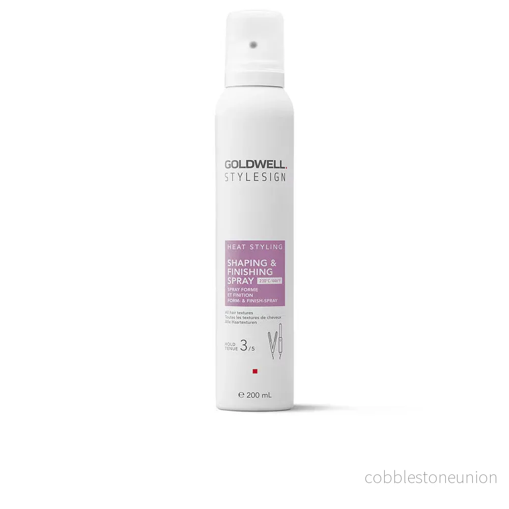 Goldwell, Stylesign Heat Styling Shaping & Finishing, Hair Spray, Styling Hold and Heat Protection, Hold Level 3/5, 200 ml Goldwell, Stylesign Heat Styling Shaping & Finishing, Hair Spray, Styling Hold and Heat Protection, Hold Level 3/5, 200 ml