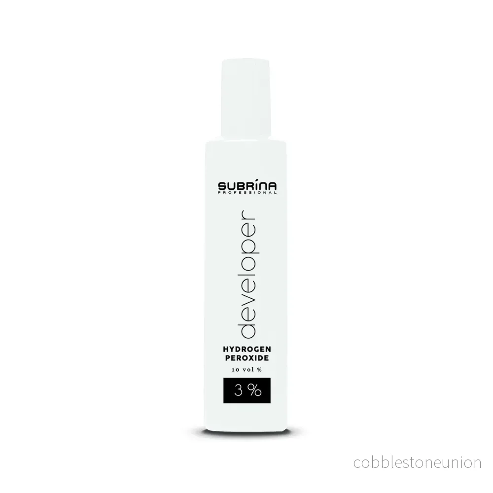 Subrina Professional, Hydrogen Peroxide, Developer, Håroxideringslotion, 3%, 10 vol, 120