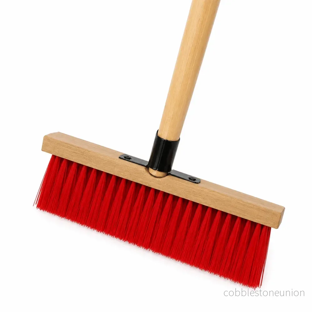 Gatborste med träskaft - Bild 2