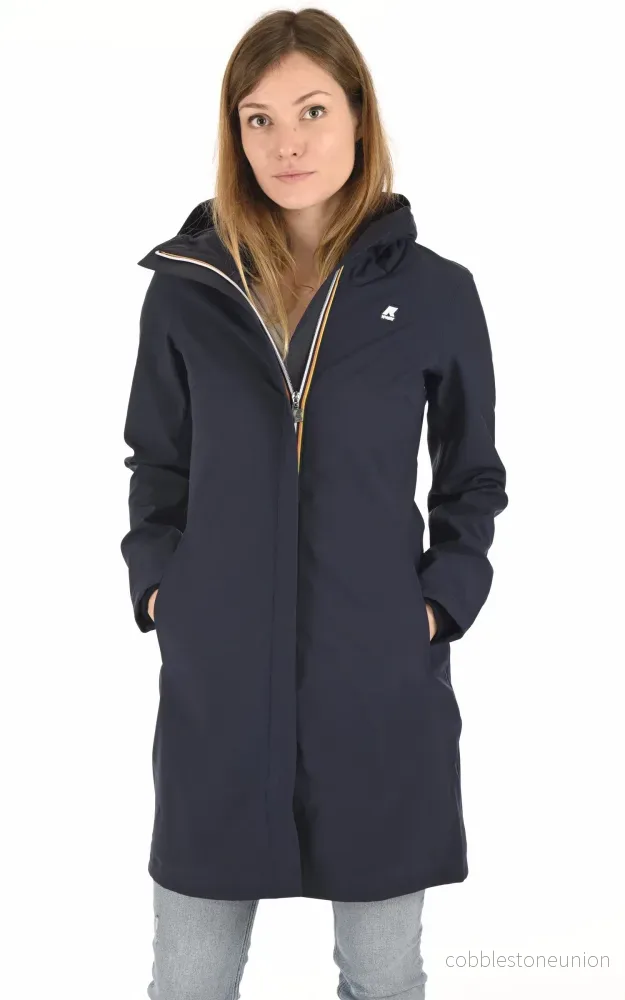 Stephy Navy Blue Windbreaker – Women Stephy Navy Blue Windbreaker – Women