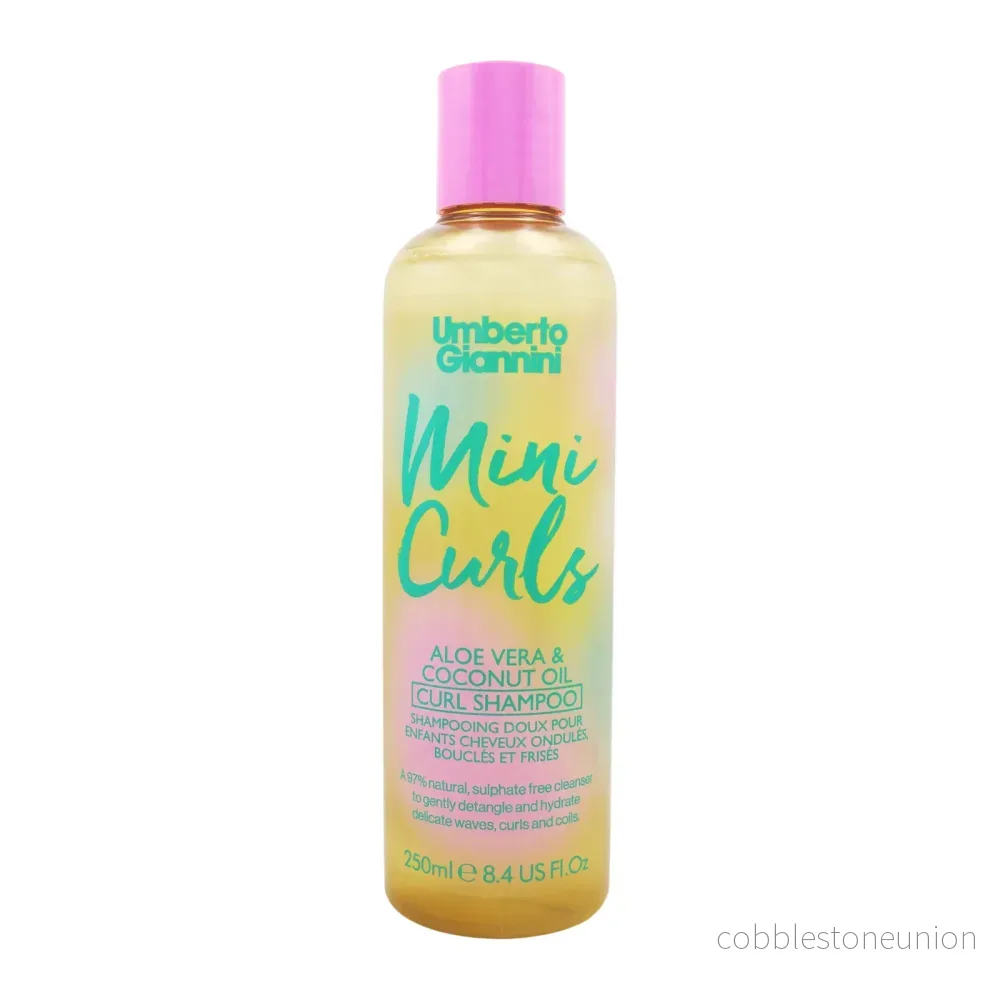 Umberto Giannini, Mini Curls, Hårschampo, Moisturising & Curl Defining, 250 ml