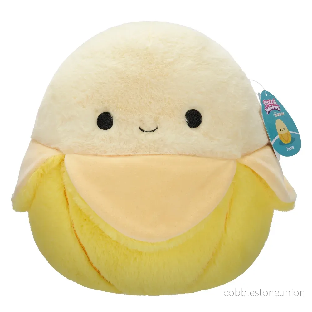 Squishmallows 30 cm Fuzz A Mallows Junie The Banana Squishmallows 30 cm Fuzz A Mallows Junie The Banana
