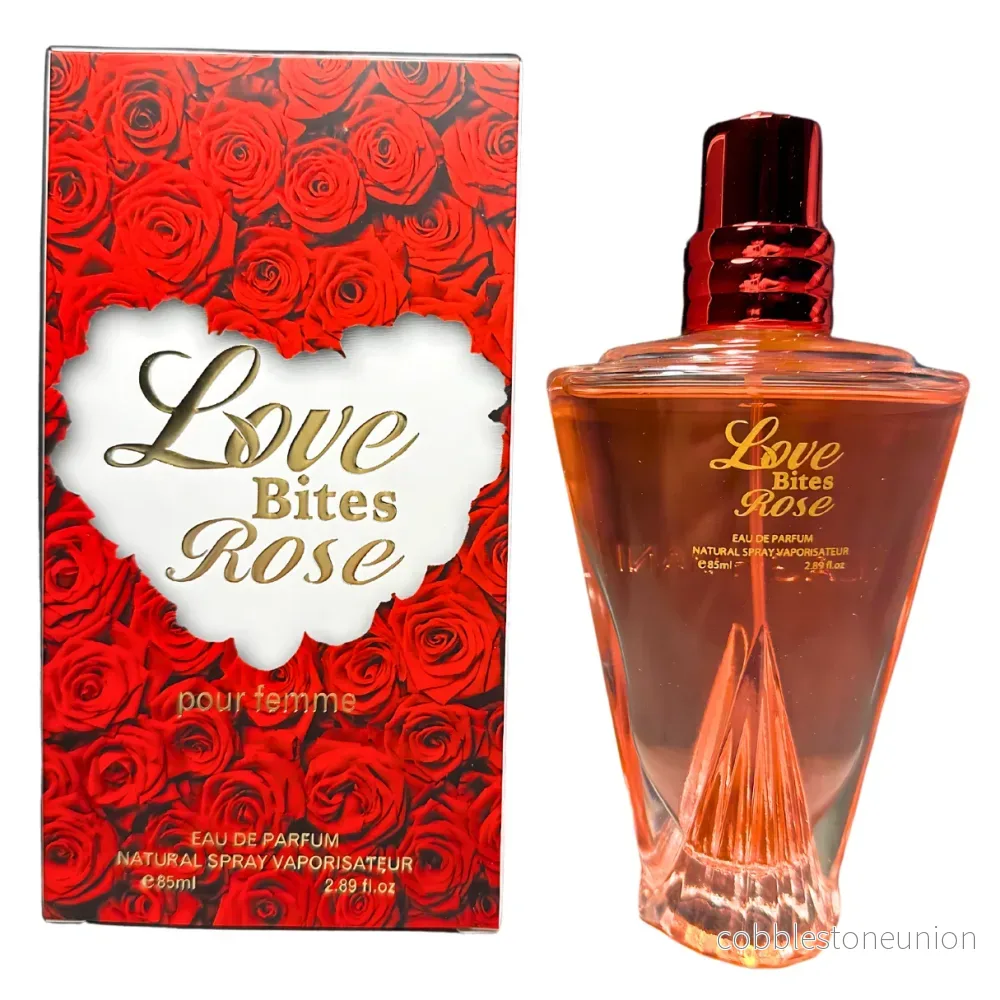 Fine Perfumery, Love Bites Rose, Eau de Parfum, För kvinnor, 85 ml - Bild 2