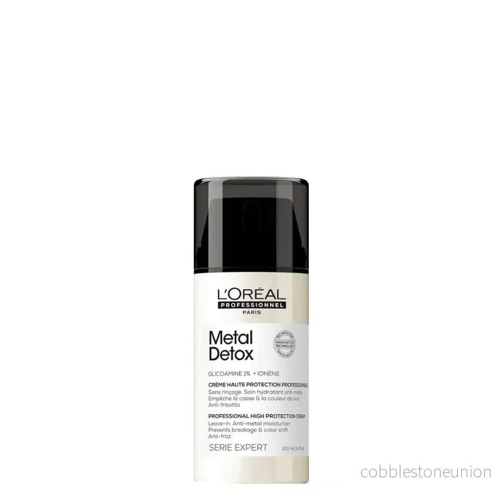 L’Oréal Professionnel, Serie Expert Metal Detox, leave-in krämbehandling för hår, antimetall, 100 ml L’Oréal Professionnel, Serie Expert Metal Detox, leave-in krämbehandling för hår, antimetall, 100 ml