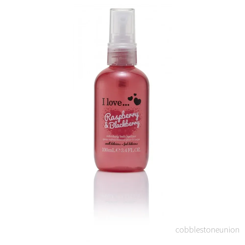 I Love, Raspberry & Blackberry, Doftspray, För kvinnor, 100 ml I Love, Raspberry & Blackberry, Doftspray, För kvinnor, 100 ml