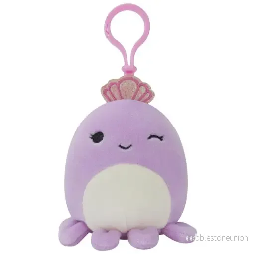 Squishmallows Clip-On Violet The Purple Octopus 9 Cm